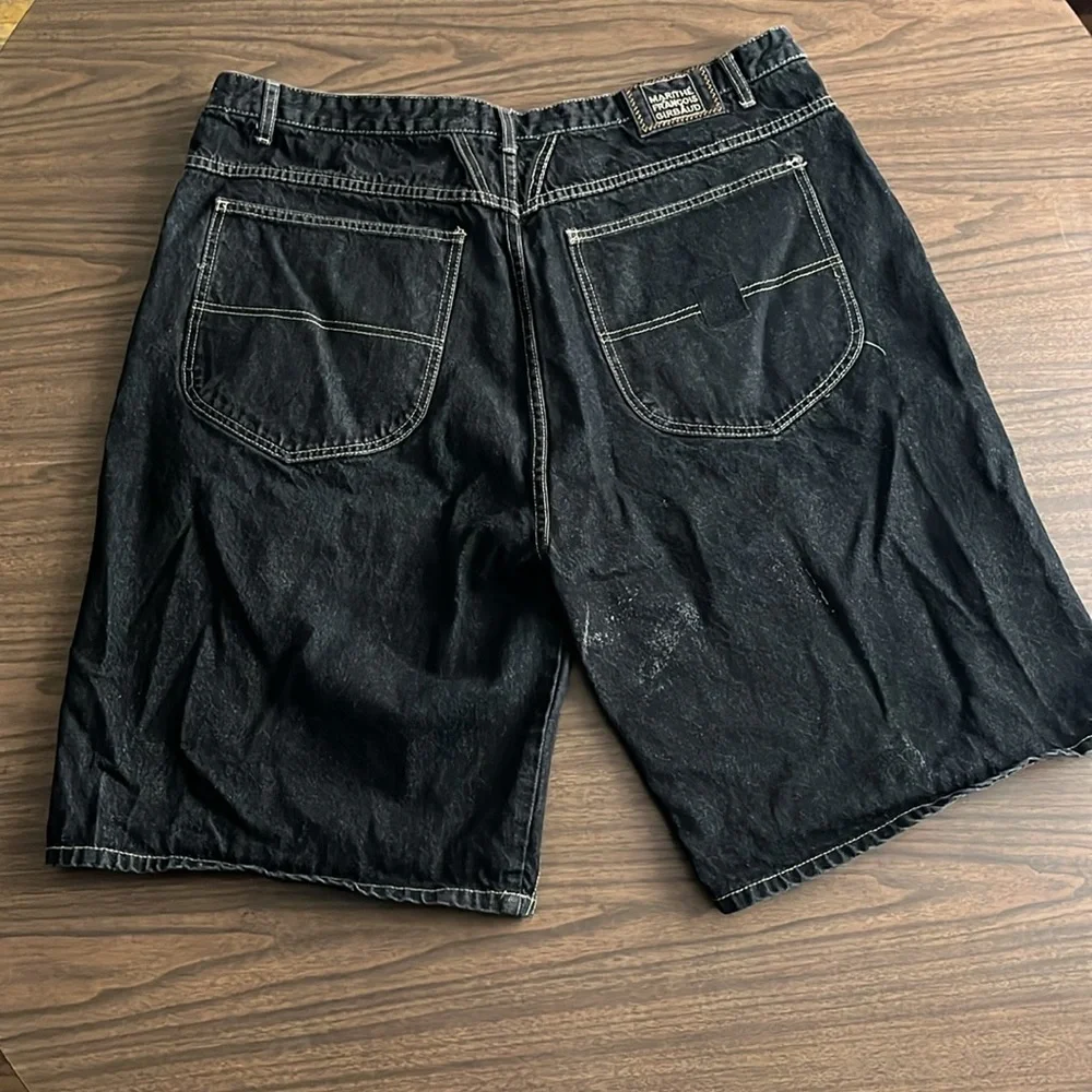 Marithe Francois Girbaud VINTAGE Size 44 Denim Jean Shorts Jorts